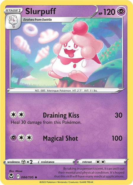Slurpuff - SWSH12: Silver Tempest Pokémon trading card