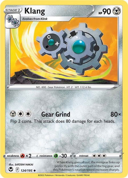 Klang - SWSH12: Silver Tempest Pokémon trading card