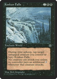 Koskun Falls - Homelands (HML) #55 - Rare Magic: The Gathering Trading Card