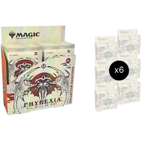 Phyrexia: All Will Be One - Collector Booster Display Case - Phyrexia: All Will Be One Magic: The Gathering trading card