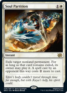 Soul Partition - The Brothers' War (BRO) #26 - Rare Magic: The Gathering Trading Card