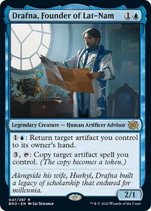 Drafna, Founder of Lat-Nam - The Brothers' War (BRO) #47 - Rare Magic: The Gathering Trading Card