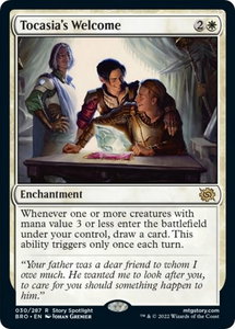 Tocasia's Welcome - The Brothers' War (BRO) #30 - Rare Magic: The Gathering Trading Card