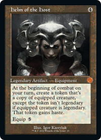 Helm of the Host - The Brothers' War: Retro Frame Artifacts (BRR) #19 - Mythic Magic: The Gathering Trading Card