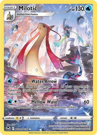 Milotic - SWSH12: Silver Tempest Trainer Gallery (SWSH12: TG) #TG02/TG30 - Ultra Rare Pokémon Trading Card