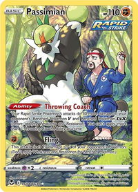 Passimian - SWSH12: Silver Tempest Trainer Gallery (SWSH12: TG) #TG08/TG30 - Ultra Rare Pokémon Trading Card