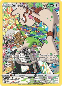 Smeargle - SWSH12: Silver Tempest Trainer Gallery (SWSH12: TG) #TG10/TG30 - Ultra Rare Pokémon Trading Card