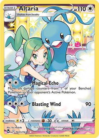 Altaria - SWSH12: Silver Tempest Trainer Gallery (SWSH12: TG) #TG11/TG30 - Ultra Rare Pokémon Trading Card