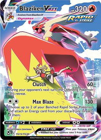 Blaziken VMAX - SWSH12: Silver Tempest Trainer Gallery (SWSH12: TG) #TG15/TG30 - Ultra Rare Pokémon Trading Card