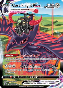 Corviknight VMAX - SWSH12: Silver Tempest Trainer Gallery (SWSH12: TG) #TG19/TG30 - Ultra Rare Pokémon Trading Card