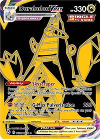 Duraludon VMAX (Secret) - SWSH12: Silver Tempest Trainer Gallery (SWSH12: TG) #TG30/TG30 - Secret Rare Pokémon Trading Card