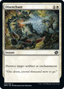 Disenchant - The Brothers' War (BRO) #6 - Common Magic: The Gathering Trading Card