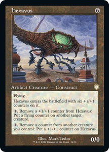 Hexavus (Retro Frame) - Commander: The Brothers' War (BRC) #14 - Rare Magic: The Gathering Trading Card