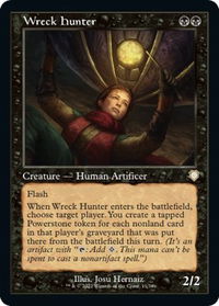 Wreck Hunter (Retro Frame) - Commander: The Brothers' War (BRC) #11 - Rare Magic: The Gathering Trading Card