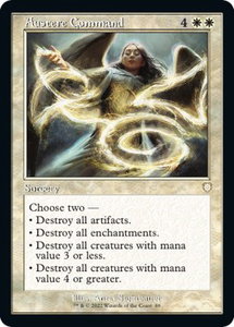 Austere Command (Retro Frame) - Commander: The Brothers' War (BRC) #69 - Rare Magic: The Gathering Trading Card