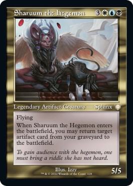 Sharuum the Hegemon (Retro Frame) - Commander: The Brothers' War Magic: The Gathering trading card