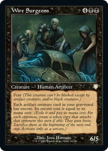 Wire Surgeons (Retro Frame) - Commander: The Brothers' War (BRC) #10 - Rare Magic: The Gathering Trading Card