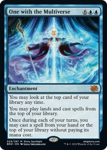 One with the Multiverse - The Brothers' War (BRO) #59 - Mythic Rare Magic: The Gathering Trading Card