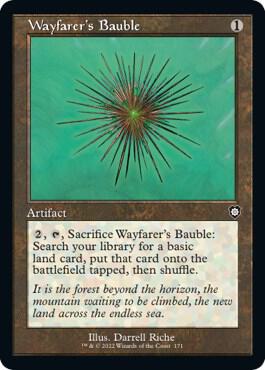 Wayfarer's Bauble (Retro Frame) - Commander: The Brothers' War Magic: The Gathering trading card