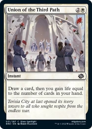 Union of the Third Path - The Brothers' War Magic: The Gathering trading card