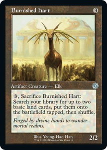 Burnished Hart - The Brothers' War: Retro Frame Artifacts (BRR) #8 - Uncommon Magic: The Gathering Trading Card