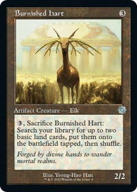 Burnished Hart - The Brothers' War: Retro Frame Artifacts (BRR) #8 - Uncommon Magic: The Gathering Trading Card