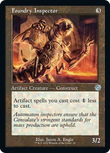 Foundry Inspector - The Brothers' War: Retro Frame Artifacts (BRR) #16 - Uncommon Magic: The Gathering Trading Card
