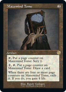 Mazemind Tome - The Brothers' War: Retro Frame Artifacts (BRR) #30 - Rare Magic: The Gathering Trading Card
