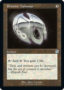 Pristine Talisman - The Brothers' War: Retro Frame Artifacts (BRR) #43 - Uncommon Magic: The Gathering Trading Card