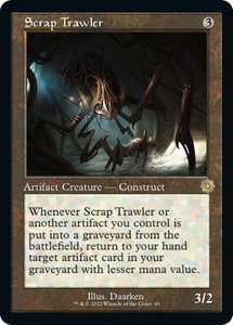 Scrap Trawler - The Brothers' War: Retro Frame Artifacts (BRR) #49 - Rare Magic: The Gathering Trading Card