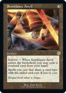 Semblance Anvil - The Brothers' War: Retro Frame Artifacts (BRR) #52 - Rare Magic: The Gathering Trading Card
