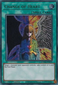 Change of Heart (Ultra Pharaoh's Rare) - Magnificent Mavens (MAMA) #MAMA-EN078 - Ultra Pharaoh’s Rare YuGiOh Trading Card