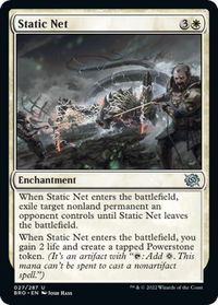 Static Net - The Brothers' War (BRO) #27 - Uncommon Magic: The Gathering Trading Card