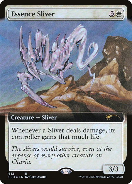 Essence Sliver (Extended Art) - Secret Lair Drop Series Magic: The Gathering trading card