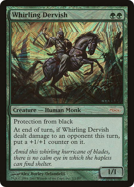 Whirling Dervish (Junior Super Series) trading card from Junior Series Promos Whirling Dervish (Junior Super Series) - Junior Series Promos Magic: The Gathering trading card