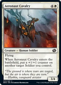 Aeronaut Cavalry - The Brothers' War (BRO) #1 - Common Magic: The Gathering Trading Card