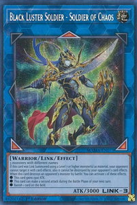 Black Luster Soldier - Soldier of Chaos (Secret Pharaoh's Rare) - Magnificent Mavens (MAMA) #MAMA-EN073 - Secret Pharaoh’s Rare YuGiOh Trading Card