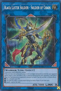 Black Luster Soldier - Soldier of Chaos (Secret Pharaoh's Rare) - Magnificent Mavens (MAMA) #MAMA-EN073 - Secret Pharaoh’s Rare YuGiOh Trading Card