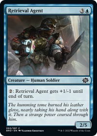 Retrieval Agent - The Brothers' War (BRO) #60 - Common Magic: The Gathering Trading Card