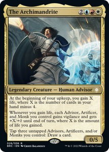 The Archimandrite - Commander: The Brothers' War (BRC) #26 - Rare Magic: The Gathering Trading Card