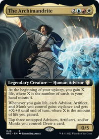 The Archimandrite (Extended Art) - Commander: The Brothers' War (BRC) #46 - Rare Magic: The Gathering Trading Card