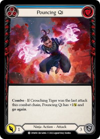 Pouncing Qi (Blue) - Dynasty (DYN) #DYN058 - Common Flesh and Blood Trading Card
