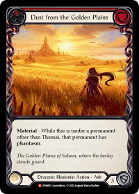 Dust from the Golden Plains - Dynasty (DYN) #DYN002 - Majestic Flesh and Blood Trading Card