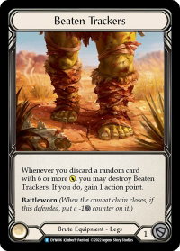 Beaten Trackers - Dynasty (DYN) #DYN006 - Rare Flesh and Blood Trading Card