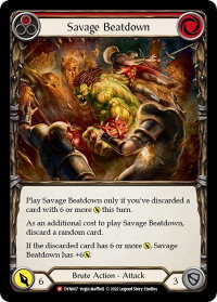 Savage Beatdown - Dynasty (DYN) #DYN007 - Majestic Flesh and Blood Trading Card