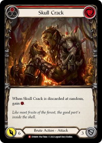 Skull Crack - Dynasty (DYN) #DYN008 - Majestic Flesh and Blood Trading Card