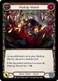 Madcap Muscle (Red) - Dynasty (DYN) #DYN019 - Common Flesh and Blood Trading Card