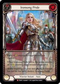 Ironsong Pride (Extended Art) - Dynasty (DYN) #DYN072 - Majestic Flesh and Blood Trading Card