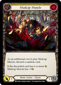 Madcap Muscle (Yellow) - Dynasty (DYN) #DYN020 - Common Flesh and Blood Trading Card