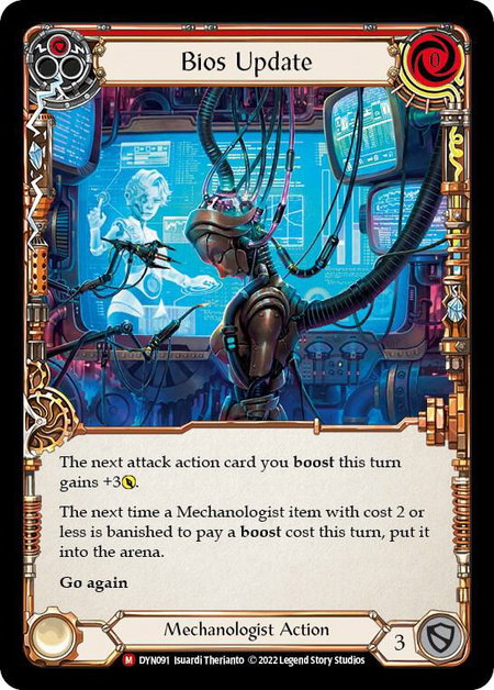 Bios Update trading card from Dynasty Bios Update - Dynasty Flesh and Blood trading card